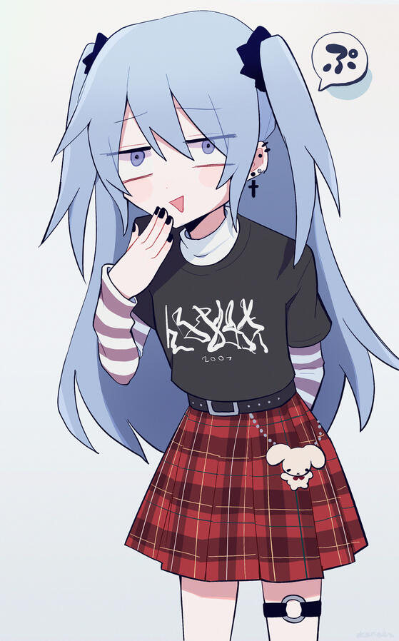 some random smug anime girl, 2024